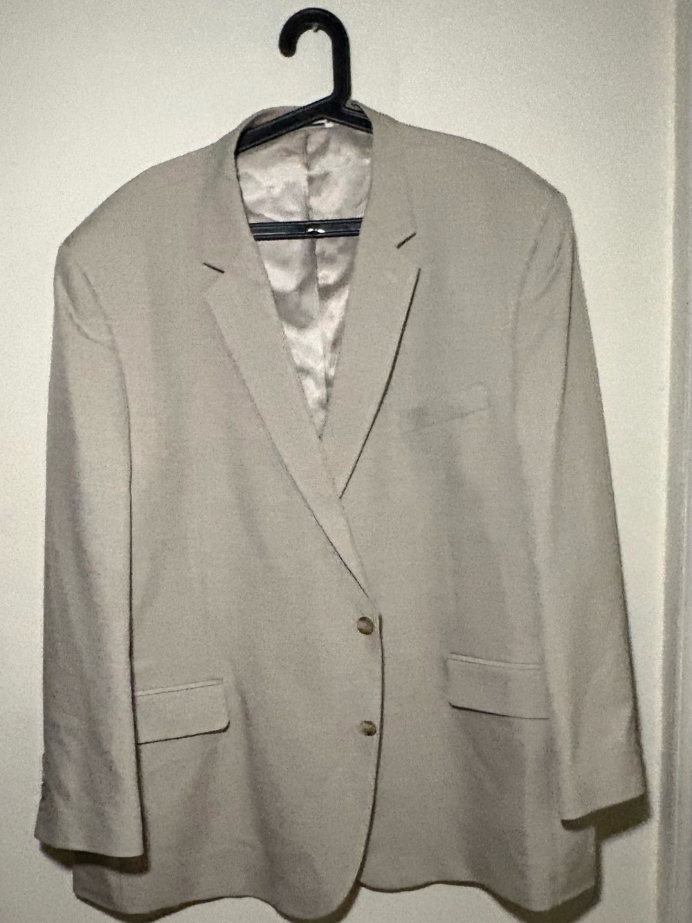Saddlebred Men’s 56R Tan Blazer Sports Coat Big & Tall